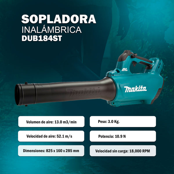 Sopladora inalámbrica DUB184ST - Makita
