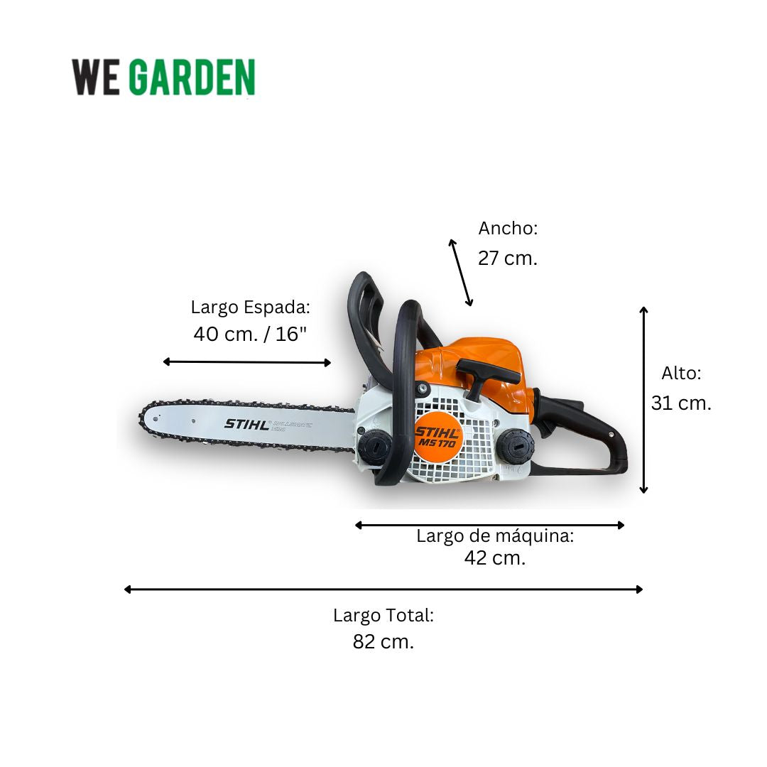 MS 170 Motosierra,40cm/16" 61PMM3 - STIHL