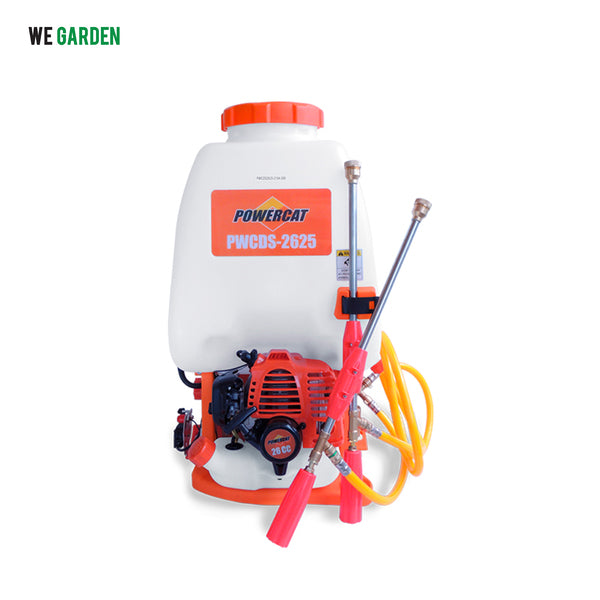 Aspersora tipo mochila, 2T, 1hp, 26cc